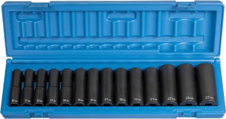Grey Pneumatic 1412MD 1/2" Impact Socket Set 3 Grey Pneumatic 1412MD 1/2" Impact Socket Set