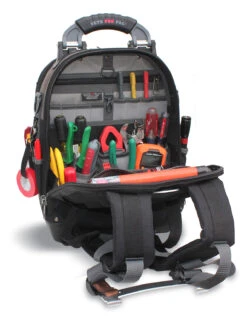 Veto Pro Pac Tech Pac Tool Bag Backpack -Tool Sale Store 17164 TechPac BackOpenToolsSM 0