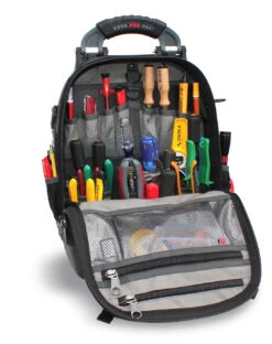 Veto Pro Pac Tech Pac Tool Bag Backpack -Tool Sale Store 17164 TechPac FrntOpenToolsSM 0