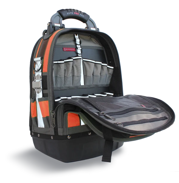 Veto Pro Pac Tech Pac Hi-Viz Orange Backpack Tool Bag 4 Veto Pro Pac Tech Pac Hi-Viz Orange Backpack Tool Bag - Image 2