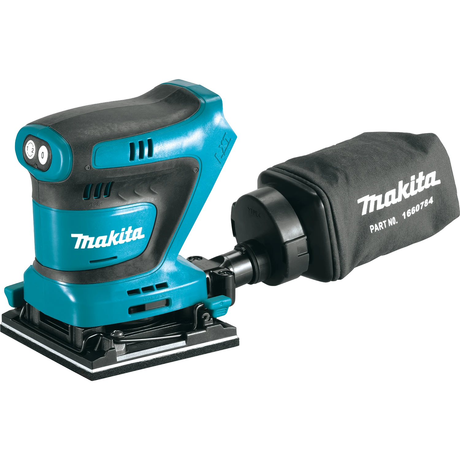 Makita XOB02Z 18V LXT Cordless 1/4 Sheet Finishing Sander (Tool Only) 3 Makita XOB02Z 18V LXT Cordless 1/4 Sheet Finishing Sander (Tool Only)