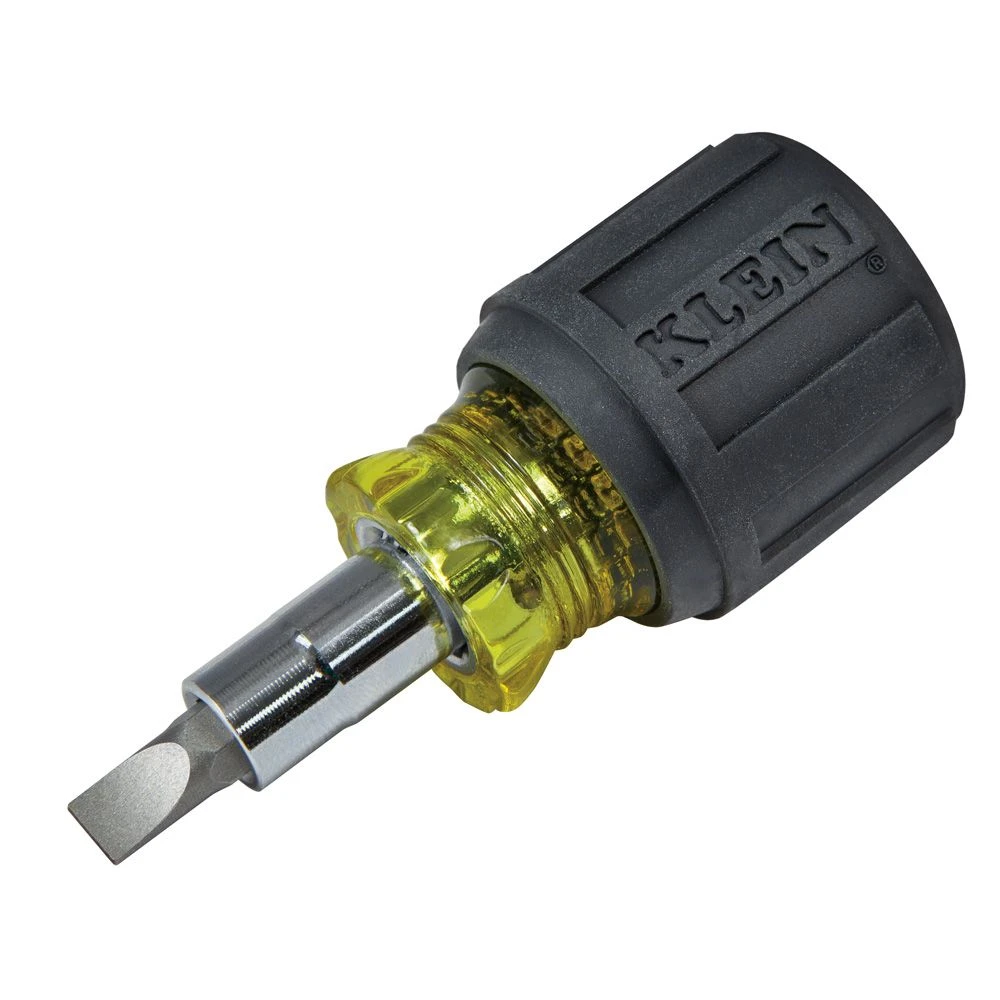 Klein 32561 6-in-1 Multi-Bit Stubby Screwdriver / Nut Driver 3 Klein 32561 6-in-1 Multi-Bit Stubby Screwdriver / Nut Driver