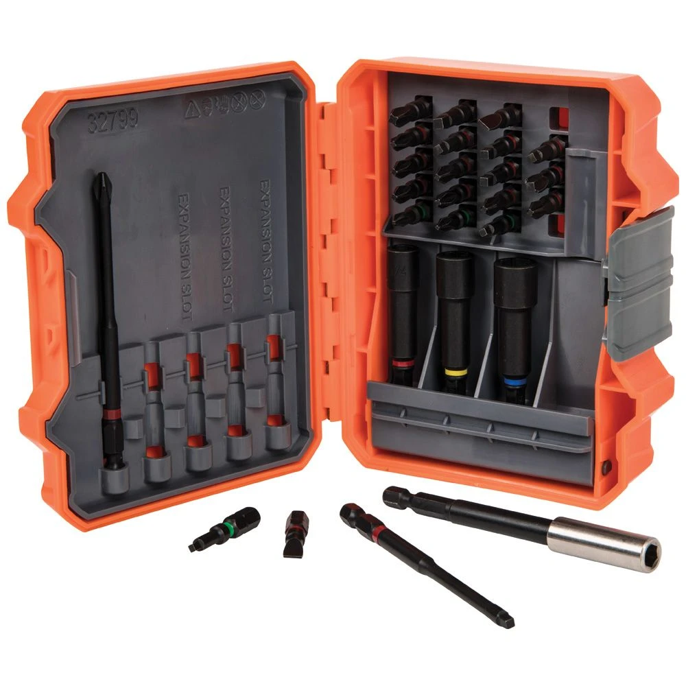 Klein 32799 26 Piece Pro Impact Power Bit Set 3 Klein 32799 26 Piece Pro Impact Power Bit Set