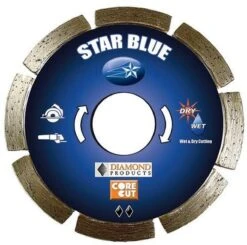 Diamond Products 74967 Star Blue 4-1/2" Segmented Tuck Point Diamond Blade