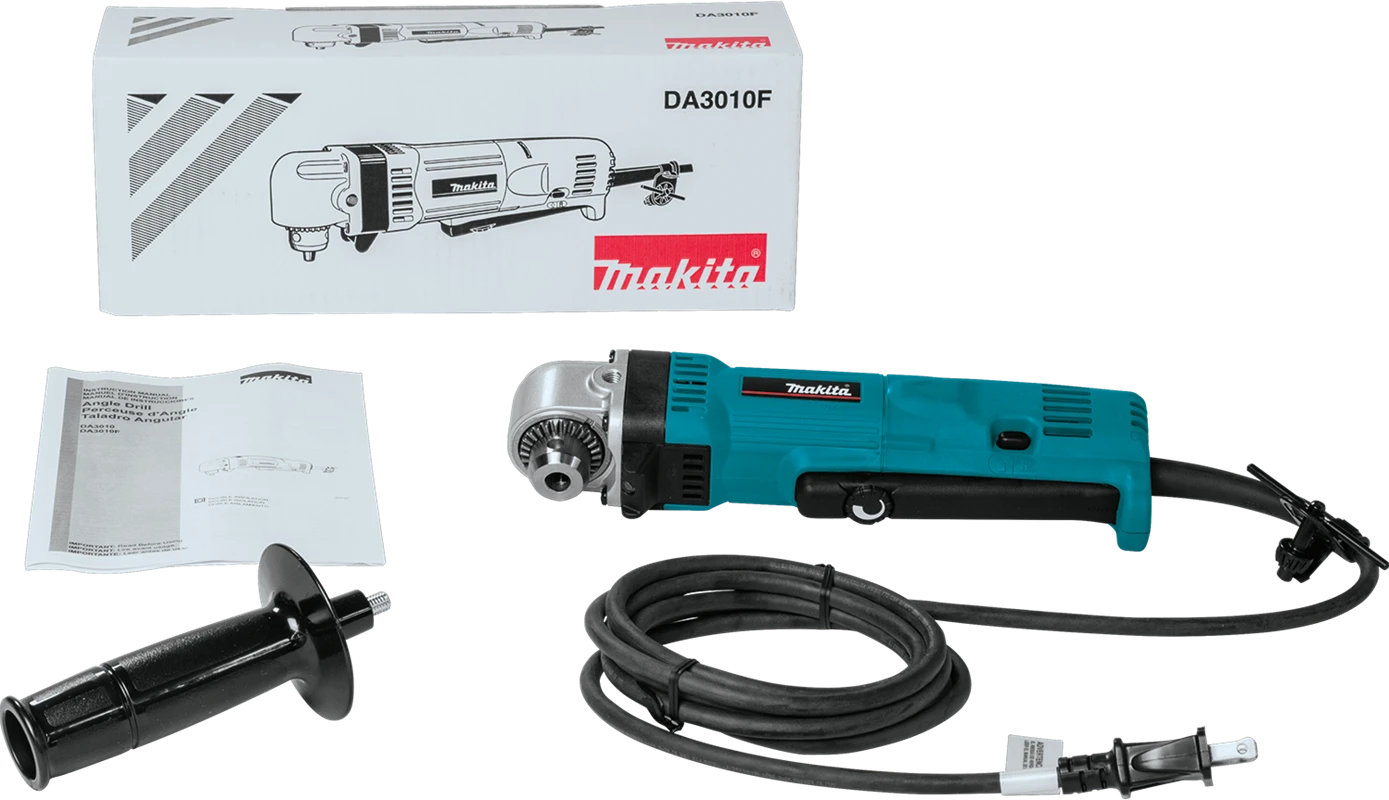 Makita DA3010F 3/8" Right Angle Drill 3 Makita DA3010F 3/8" Right Angle Drill