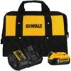 DeWalt DCB205CK 20V MAX Battery/Charger Kit With Bag