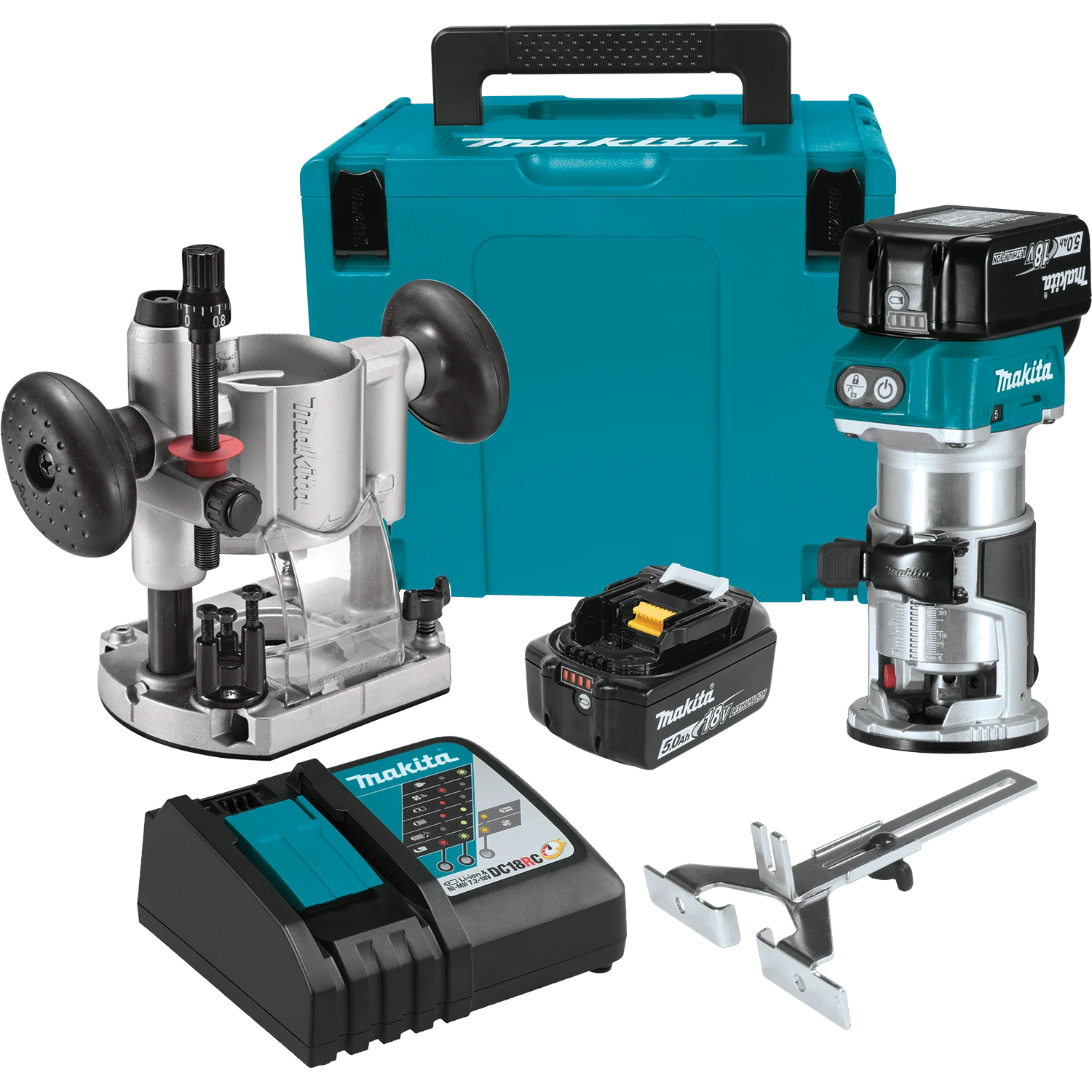 Makita XTR01T7 18V LXT Compact Cordless Router Kit 3 Makita XTR01T7 18V LXT Compact Cordless Router Kit