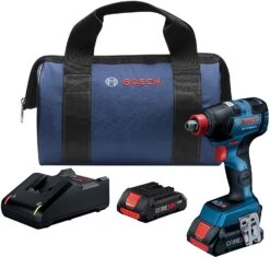 Bosch GDX18U-1800CB25 18V EC Brushless Connected-Ready Freak 1/4" And 1/2" Two-In-One Bit/Socket Impact Driver Kit
