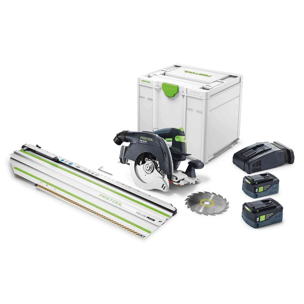 Festool 576173 HKC 55 PLUS-FSK 18V Cordless Track Saw 3 Festool 576173 HKC 55 PLUS-FSK 18V Cordless Track Saw