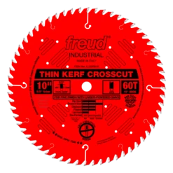 Freud LU88R010 10" Coated Thin Kerf Crosscut Blade
