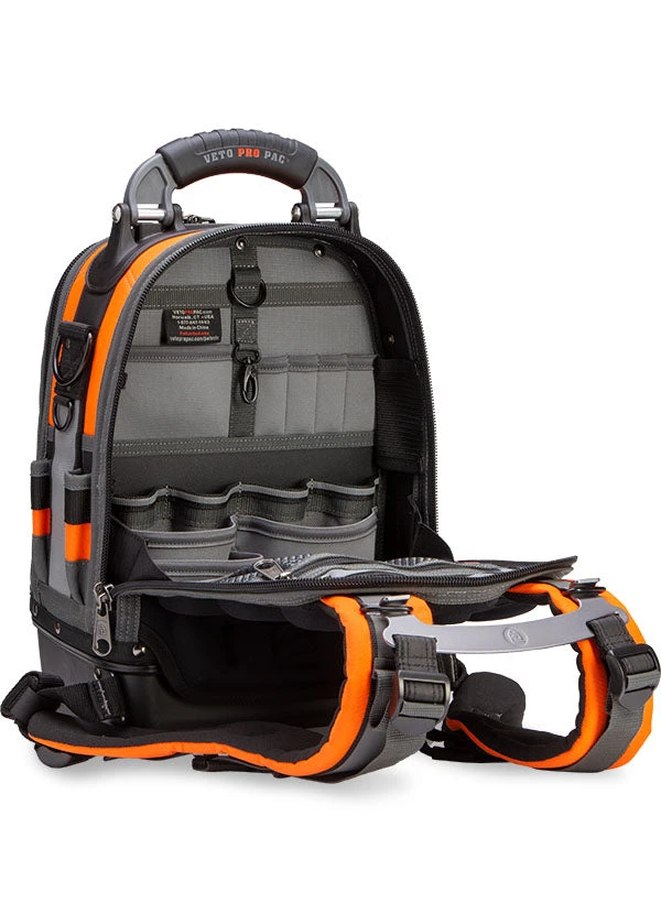 Veto Pro Pac Tech Pac MC Hi-Viz Orange Tool Bag 7 Veto Pro Pac Tech Pac MC Hi-Viz Orange Tool Bag - Image 5