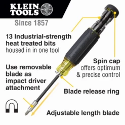 Klein 32303 14-in-1 Multi-Bit Adjustable Length Screwdriver -Tool Sale Store image 55ec492b b108 498d ae51 6202ce64fc21
