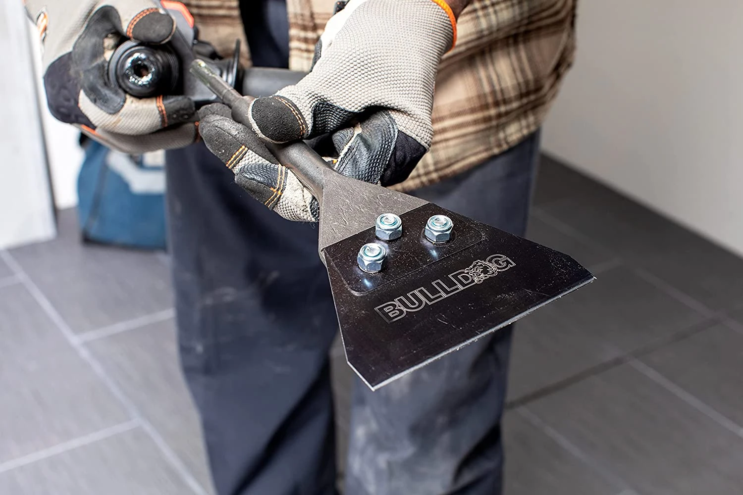 Bosch HS1418 SDS-Plus Bulldog Floor Scraper Hammer Steel 4 Bosch HS1418 SDS-Plus Bulldog Floor Scraper Hammer Steel - Image 2