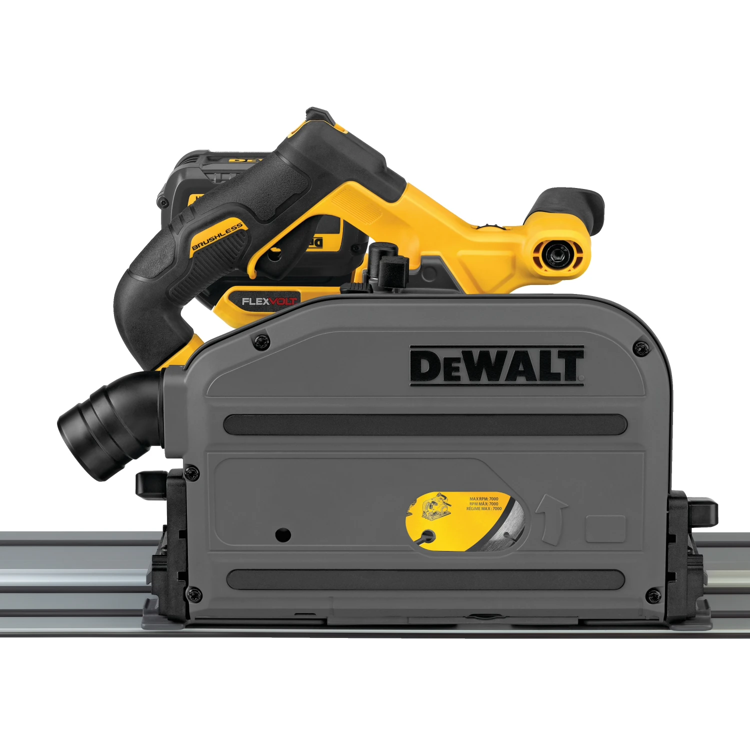 DeWalt DCS520ST1 Flexvolt 60V Max 6-1/2" Cordless Tracksaw Kit 4 DeWalt DCS520ST1 Flexvolt 60V Max 6-1/2" Cordless Tracksaw Kit - Image 2