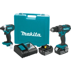 Makita XT261M 18 Volt LXT 2-Tool Cordless Combo Kit