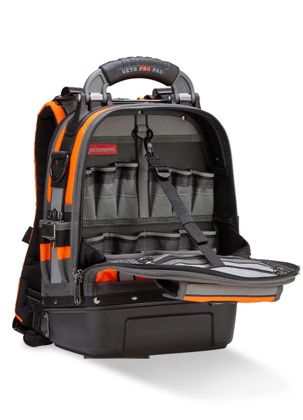Veto Pro Pac Tech Pac MC Hi-Viz Orange Tool Bag 6 Veto Pro Pac Tech Pac MC Hi-Viz Orange Tool Bag - Image 4