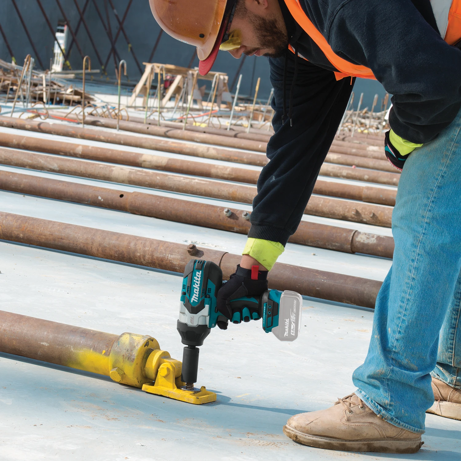 Makita XWT08Z 18V LXT High Torque 1/2" Square Drive Impact Wrench (Tool Only) 7 Makita XWT08Z 18V LXT High Torque 1/2" Square Drive Impact Wrench (Tool Only) - Image 5