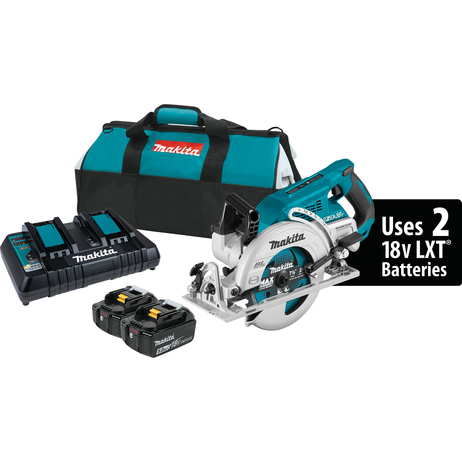 Makita XSR01PT 18V X2 (36V) LXT Circular Saw Kit 3 Makita XSR01PT 18V X2 (36V) LXT Circular Saw Kit