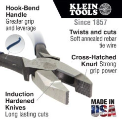 Klein D213-9ST High-Leverage Ironworker's Pliers -Tool Sale Store image ab5a8e02 fa24 474c b80b beb0d5962b94