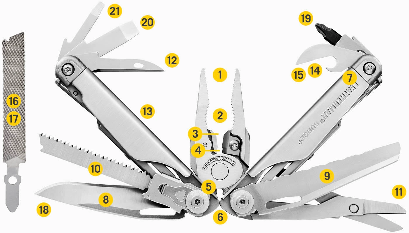 Leatherman 830158 Surge Multi-Tool 4 Leatherman 830158 Surge Multi-Tool - Image 2