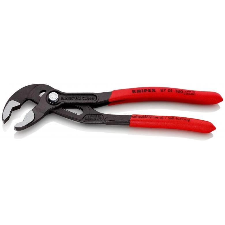 Knipex 8701180 Cobra 7-1/4" Water Pump Pliers 4 Knipex 8701180 Cobra 7-1/4" Water Pump Pliers - Image 2
