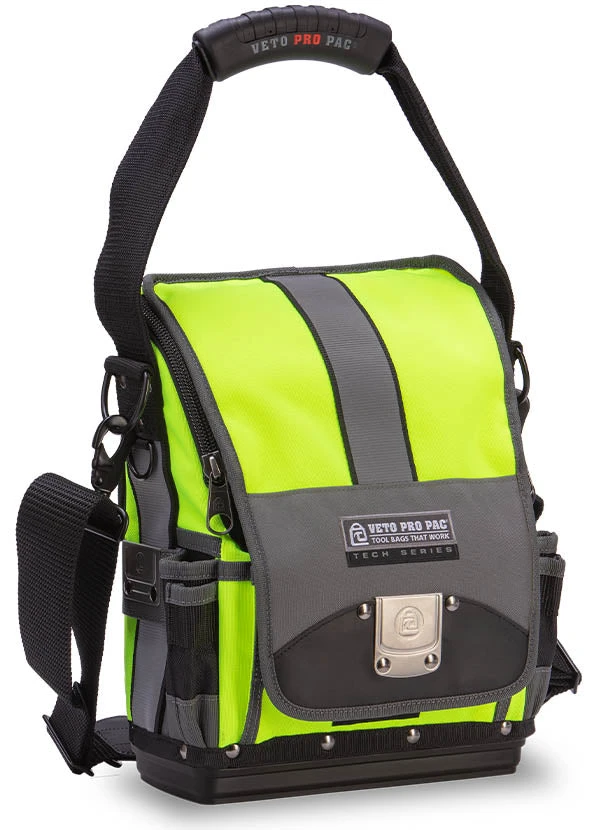 Veto Pro Pac TP-XL HI-VIZ YELLOW Mid-Sized Tool Pouch 3 Veto Pro Pac TP-XL HI-VIZ YELLOW Mid-Sized Tool Pouch